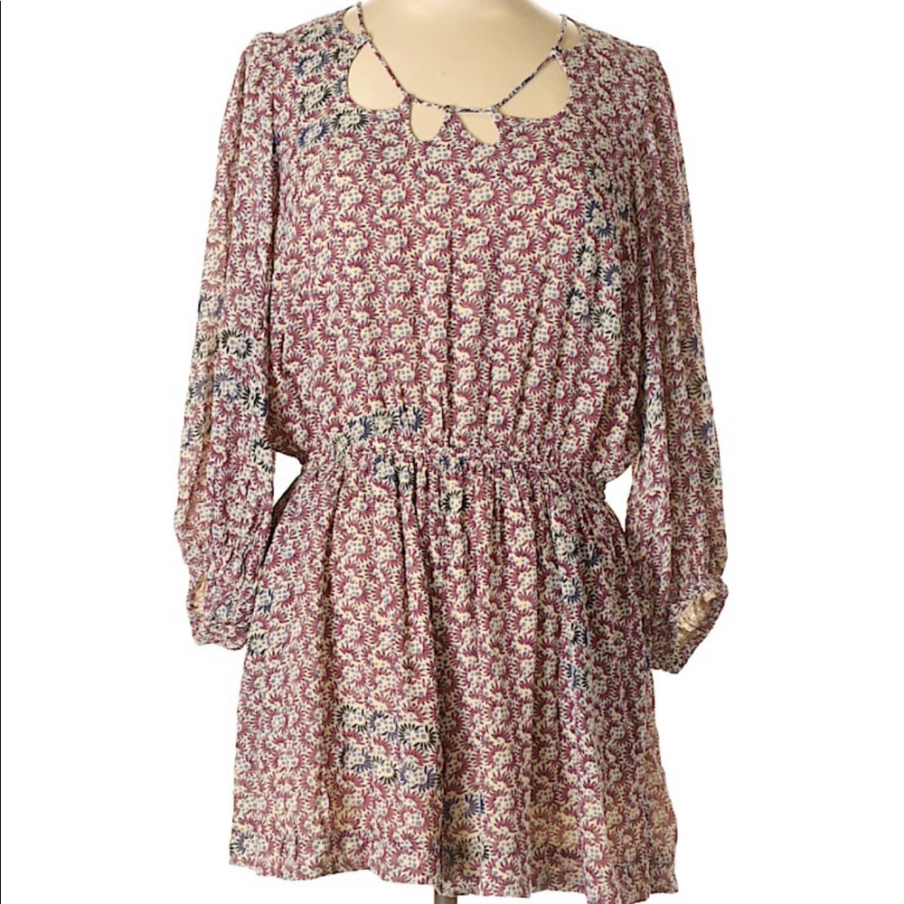 Holding horses printed romper